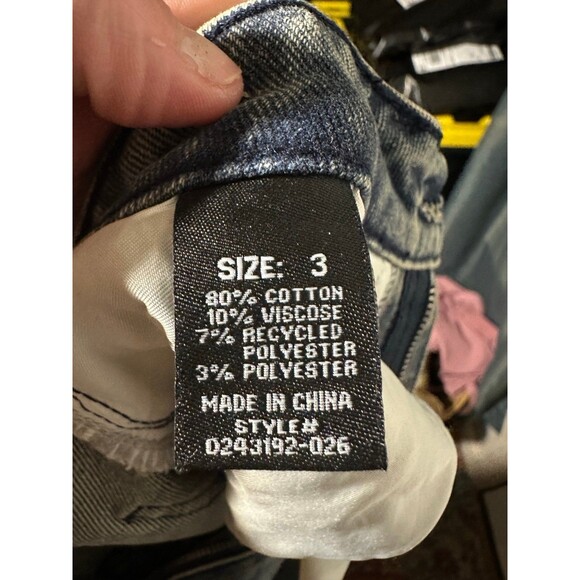 FASHIONNOVA
GOT YOUR MIND RACING STRAIGHT LEG JEANS NWT - Picture 7 of 7